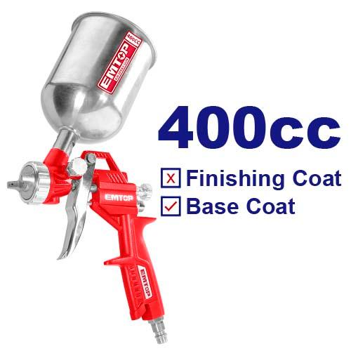 EMTOP Air Spray Gun 400cc EASG04001