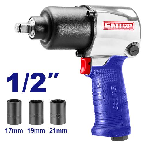 EMTOP 1/2" Air Impact Wrench EATL126801