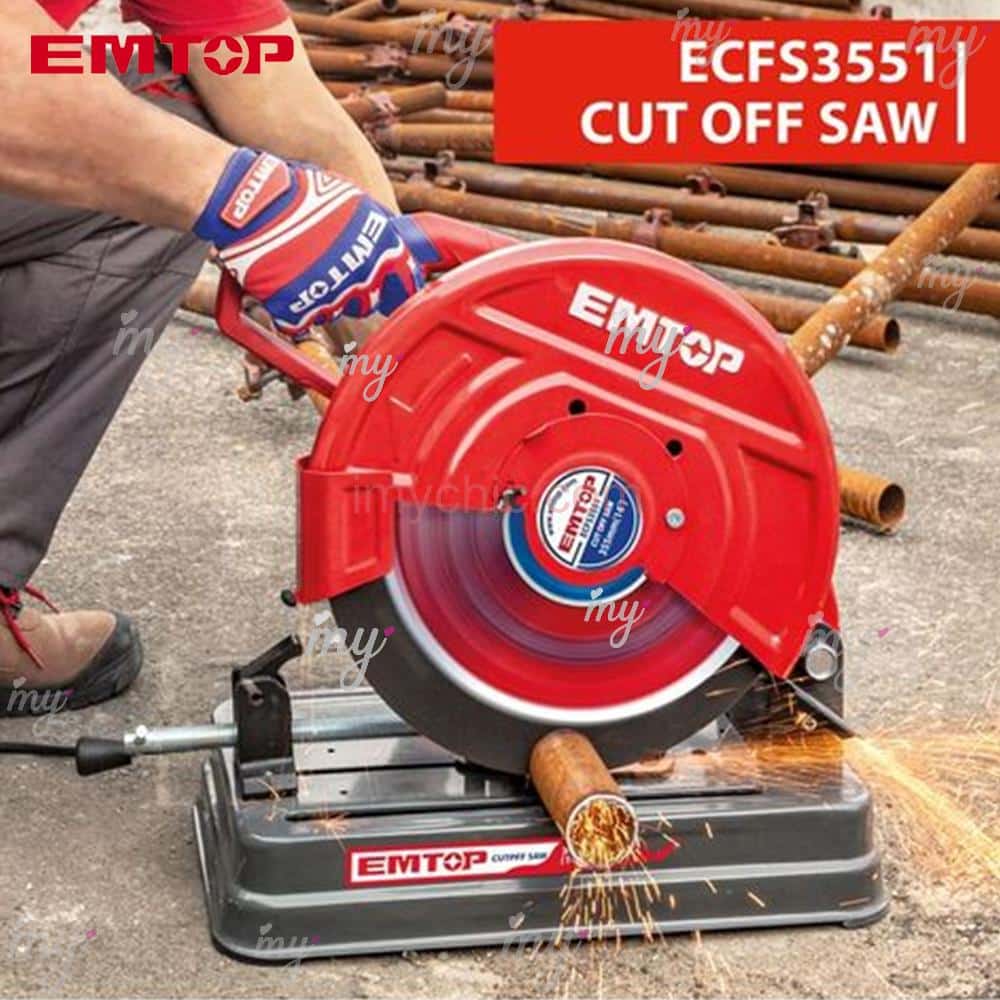 EMTOP 2350w Cut Off Saw 14" ECFS3551