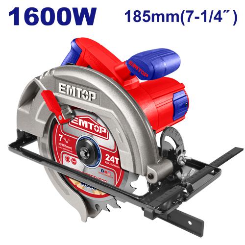 EMTOP 1600W Circular Saw 7.25" ECSW1853