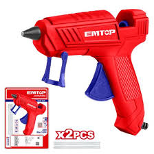 EMTOP 100w Glue gun (with 2pc glue sticks) EGGU1401