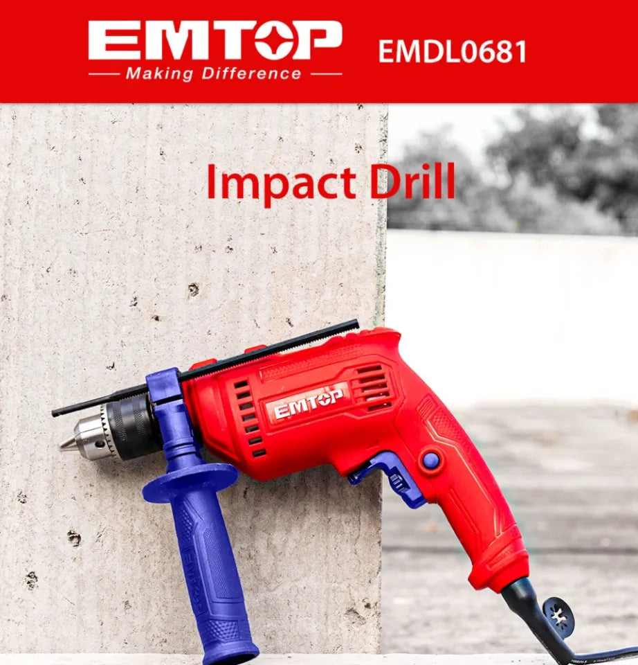 EMTOP Impact Drill 680w EMDL0681