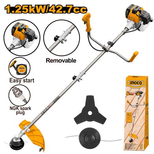 INGCO Petrol Grass Trimmer and Bush Cutter 42.7cc GBC5434421