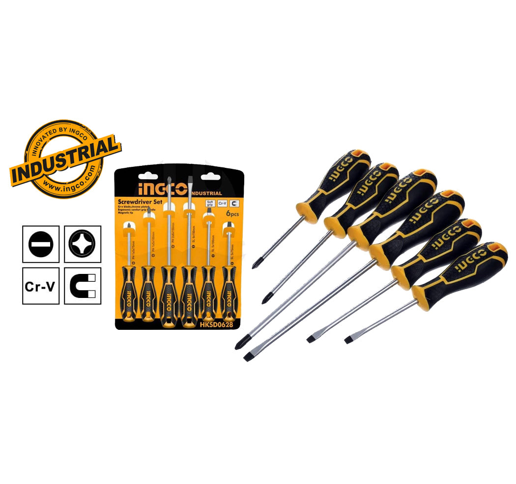 INGCO 6pcs Screwdriver set HKSD0628