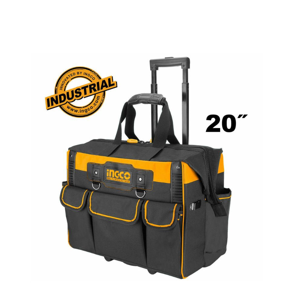 INGCO 20" Rolling Rigid Tool Bag HRRTB2002