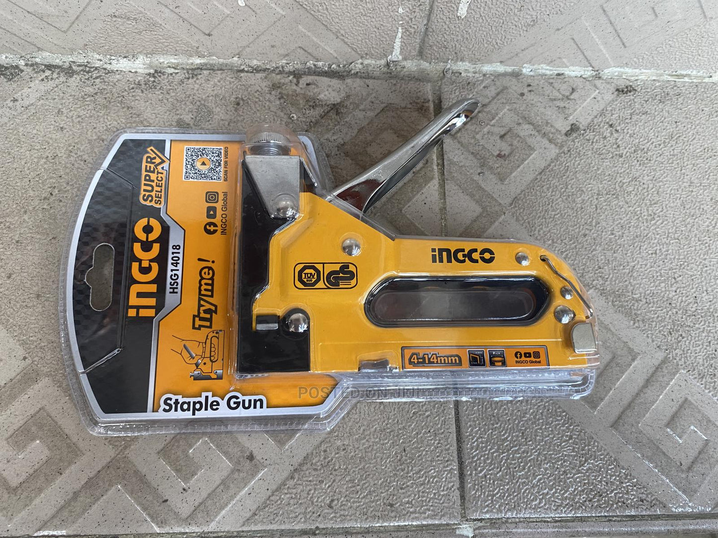 INGCO Staple Gun 4-14mm HSG14018