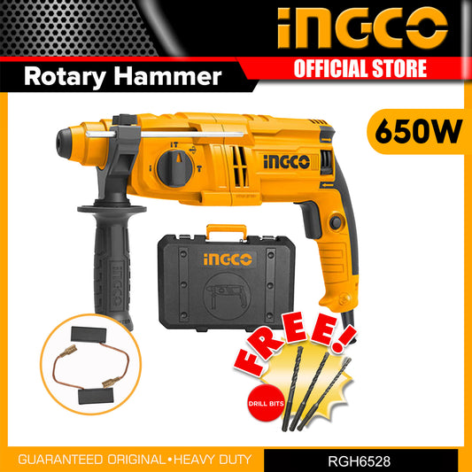 INGCO Rotary Hammer 650w 22mm RGH6528