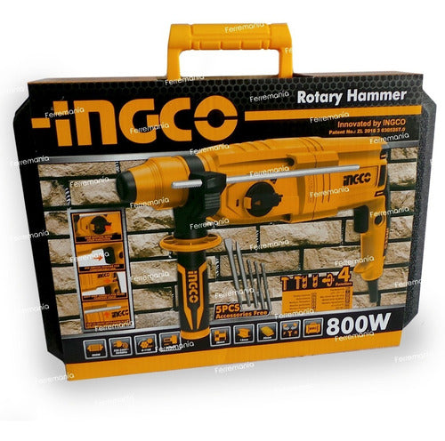 INGCO Rotary Hammer 800w 26mm RGH9028