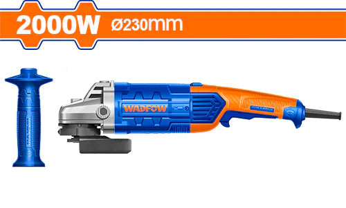 WADFOW 2000w Angle Grinder 9" WAG852001