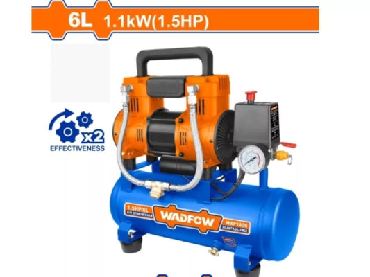 WADFOW Air Compressor 1.5hp 6L (Oil free system) WAP1A06