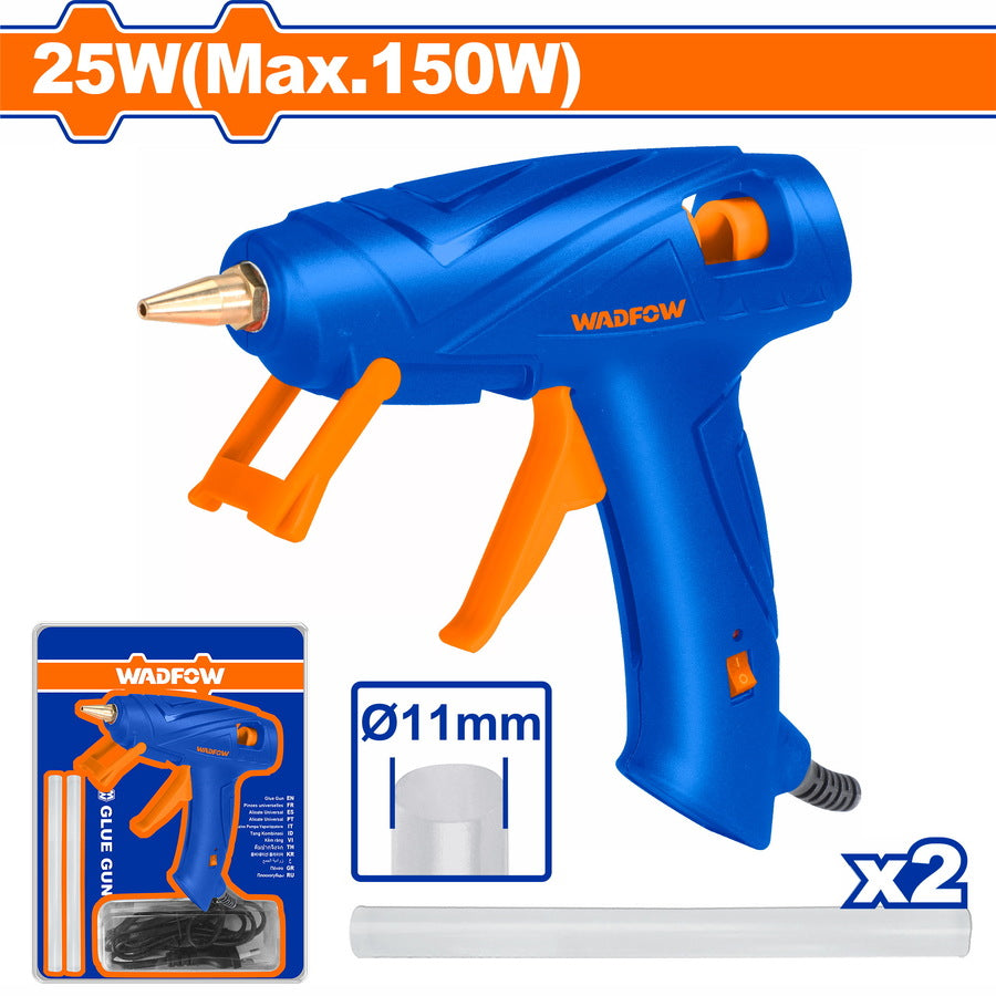 WADFOW Glue Gun 150w (with 2pcs glue sticks) WGL3608