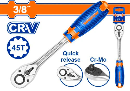 WADFOW 3/8" Ratchet Wrench WRW1238