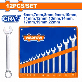 WADFOW 12pcs Combination spanner set WSP1M12