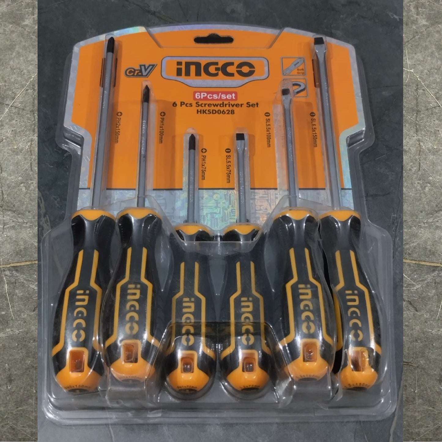 INGCO 6pcs Screwdriver set HKSD0628