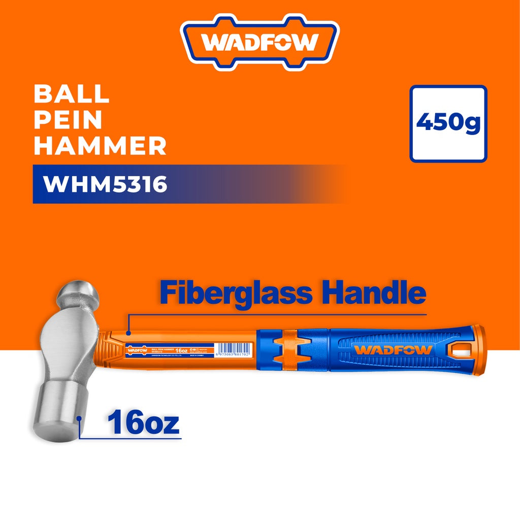 WADFOW Ball pein Hammer 450g WHM5316