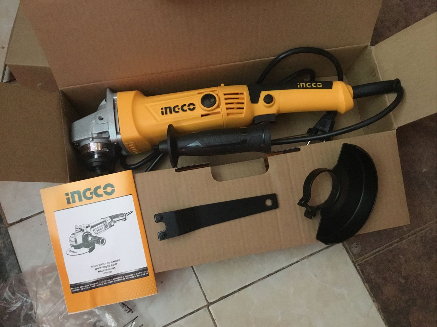 INGCO 4" Angle Grinder 1010w AG10108-2