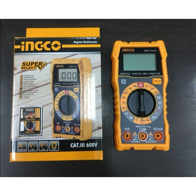 INGCO Digital Multimeter DM2002