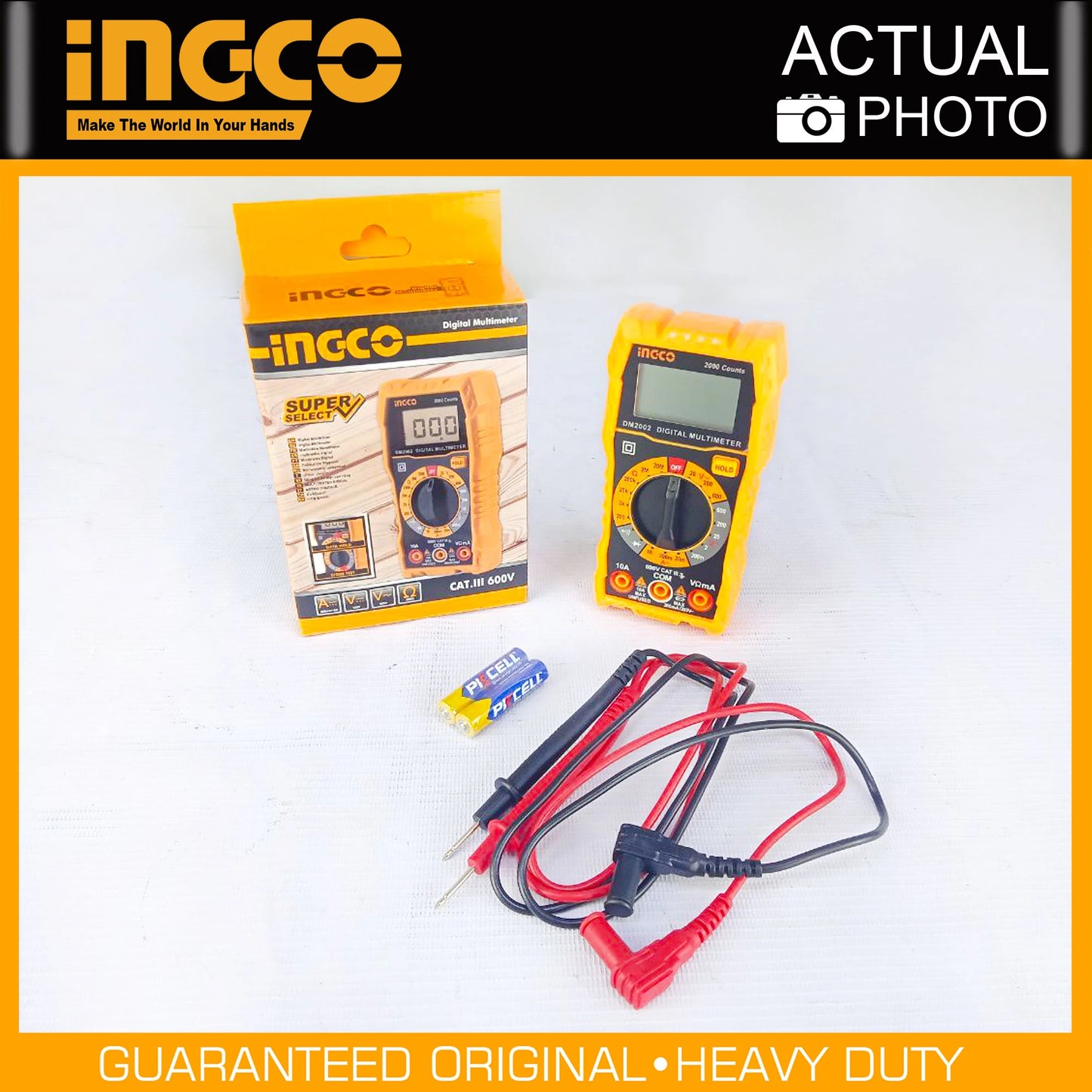 INGCO Digital Multimeter DM2002