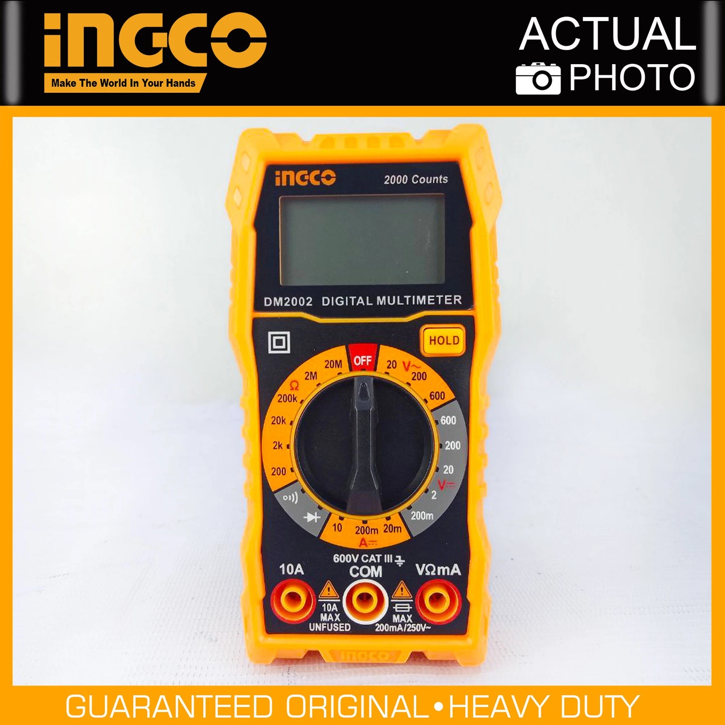 INGCO Digital Multimeter DM2002