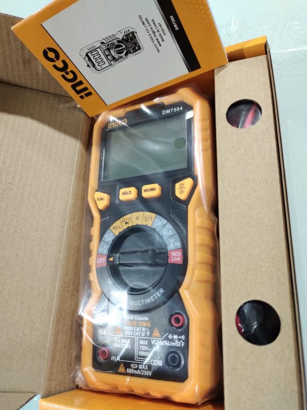 INGCO Autorange Multimeter DM7504