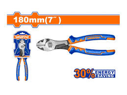 WADFOW 7" High leverage heavy-duty diagonal cutting plier WPL7717