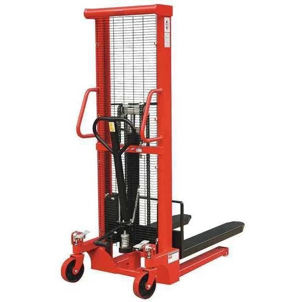 MGATO Manual Pallet Stacker 2 ton 5.25ft Heavy Duty