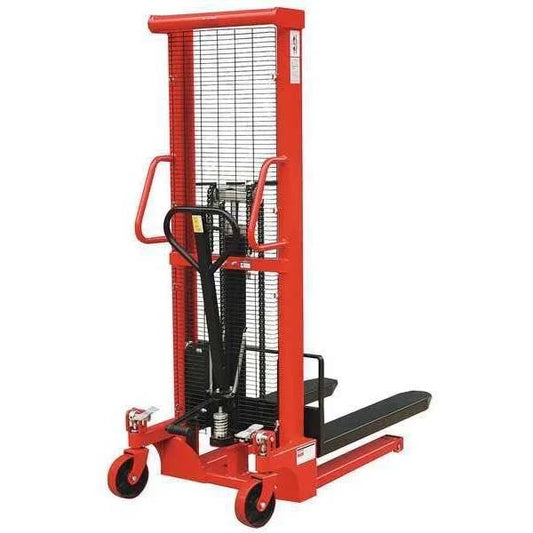 MGATO Manual Pallet Stacker 2 ton 5.25ft Heavy Duty