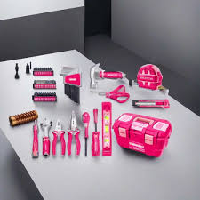 WADFOW 89pcs Pink Handtools set WHS3B89