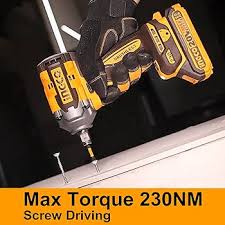 INGCO 20v Cordless Impact driver & wrench (With 2pc batteries & charger) CIWLI20236