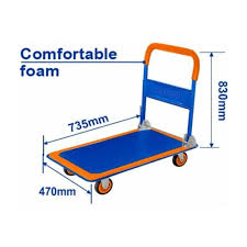 WADFOW 150kg Foldable platform hand truck WWB1315