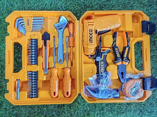 INGCO 38pcs Tools set (with 4v cordless screwdriver) HKTHP10381