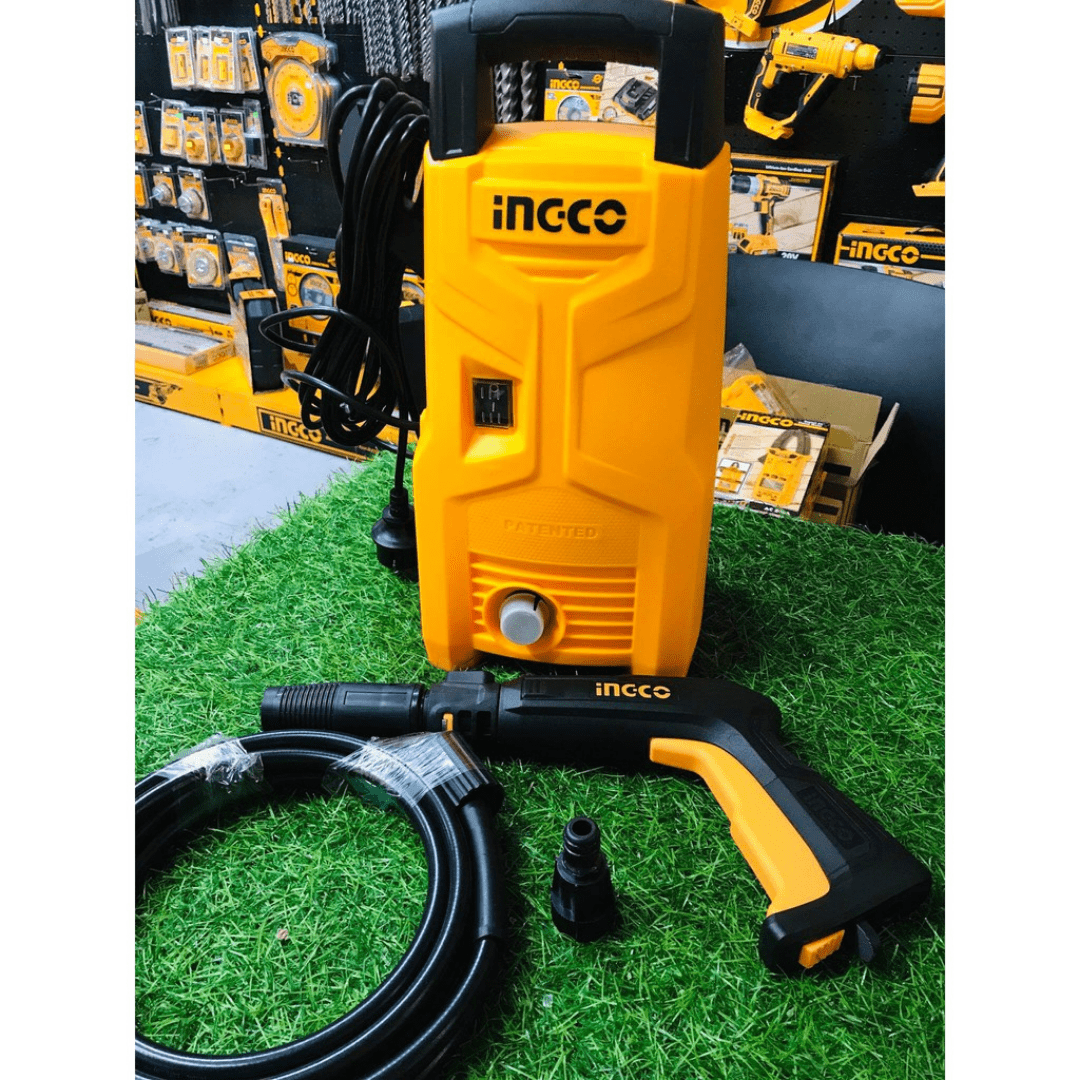 INGCO 1200w High Pressure Washer 90bar(1300psi) HPWR12008