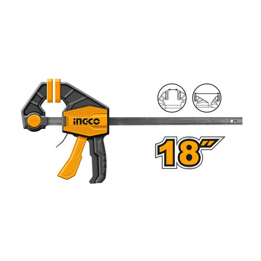 INGCO 18" Quick Bar Clamp HQBC01603