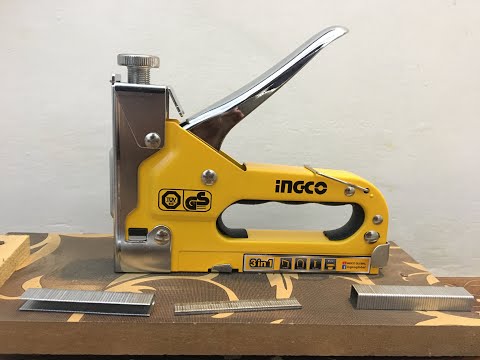 INGCO 3in1 Staple Gun 4-14mm HSG1405