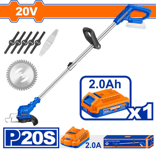 WADFOW 20v Cordless Grass Trimmer (WITH Battery & Charger) WGTP5116