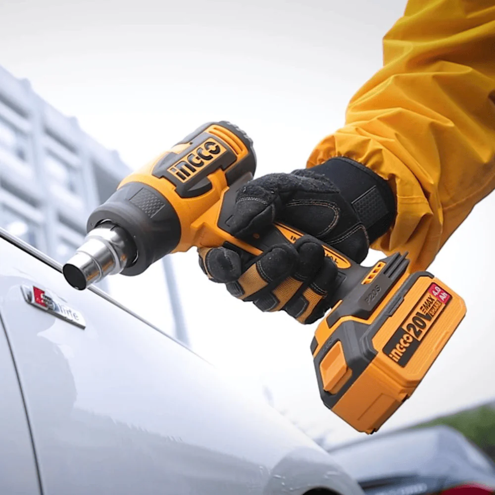 INGCO 20V Cordless Heat Gun (WITH Battery & Charger) HGLI20065