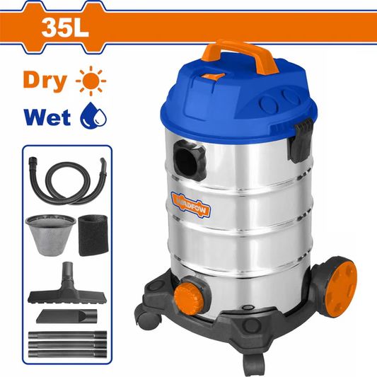 WADFOW 1200W Vacuum Cleaner 35L (Wet & dry) WVR4A35