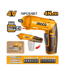 INGCO 4V Cordless Screwdriver CSDLI04425