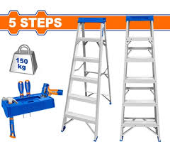 WADFOW Aluminium Ladder 5 steps (4.62ft)