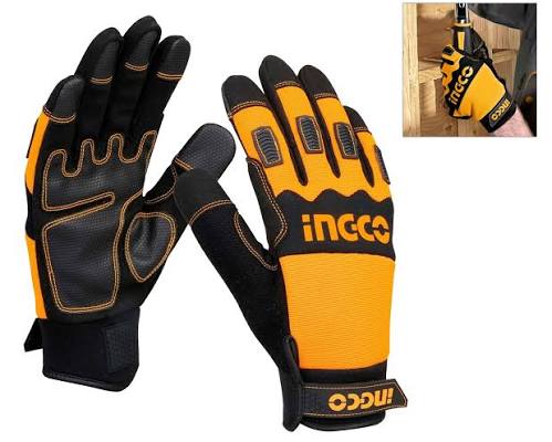INGCO Mechanic Gloves (anti vibration) HGMG02-XL