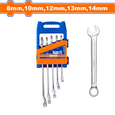 WADFOW 5pcs Combination Spanner set  10-19mm WCP1215