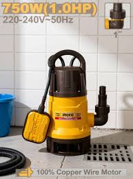 INGCO 750W Sewage Submersible Pump SPD7508