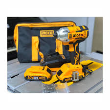 INGCO 20v Impact Driver (WITH 2pcs Batteries & charger) CIRLI2002