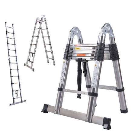 3.3m + 3.3m A-shape Telescopic Ladder ( 21.8 ft )