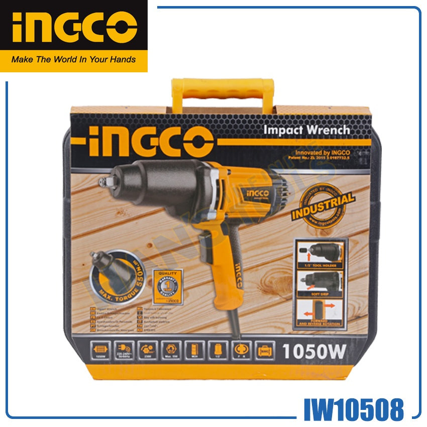 INGCO 1050W Impact Wrench IW10508