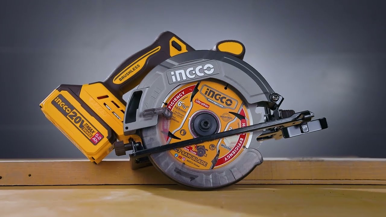 INGCO 20V Circular Saw 6.5" (WITH Battery & Charger) CSLI16521