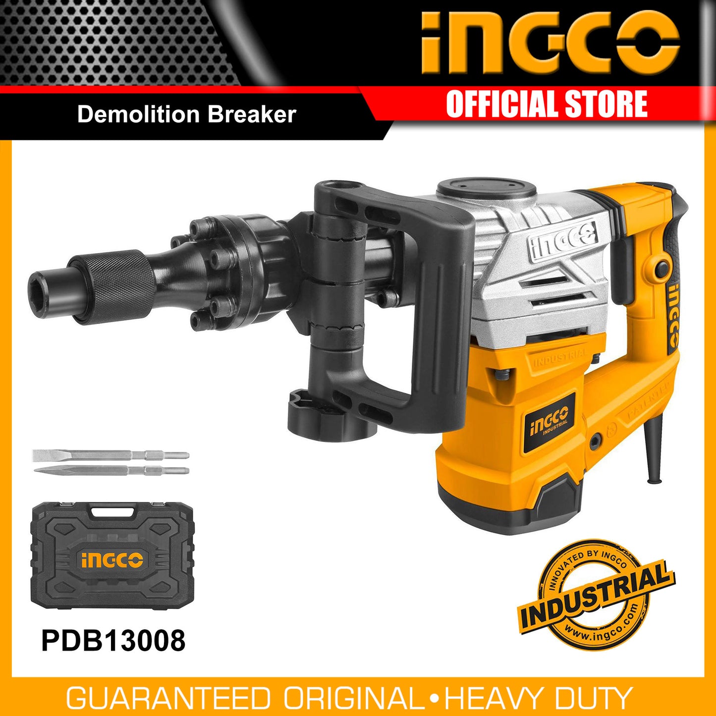 INGCO 1300W Demolition Breaker PDB13008