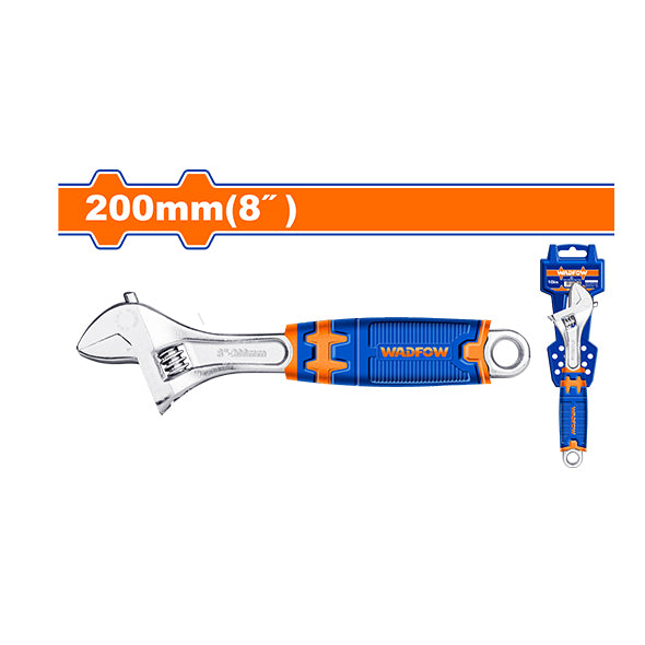 WADFOW 8" Adjustable Wrench Industrial WAW2208