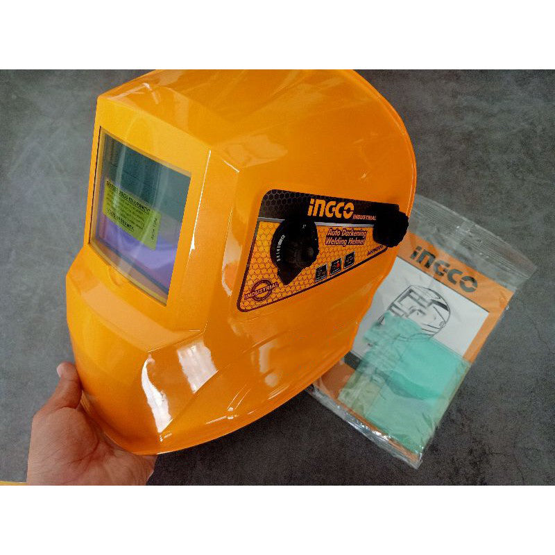 INGCO Auto Darkening Welding Helmet 100x49mm AHM006