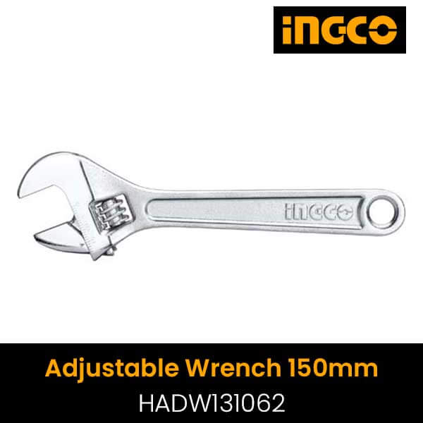 INGCO Adjustable Wrench 6"